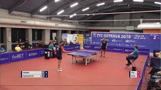 Extraliga stolního tenisu TTC Ostrava 2016-SKST Chodov