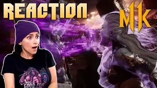 Reaction to Mortal Kombat 11 - Official Sindel Gameplay Trailer