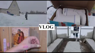 Дача в январе/ Сапоги Вездеход/ Новинки Faberlic /VLOG #ОльгаРоголева