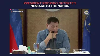 President Duterte's recorded message to the nation | Thursday, September 30