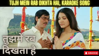 Tujhme Rab Dikhta Hai Karaoke With Scrolling Lyrics Eng & हिंदी #karaoke