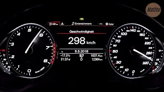 MY 2018 Audi S8 plus quattro 605hp Vmax 0-309 km/h - insane acceleration - 0-100 in 3,6 sec