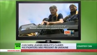 'Chechens in Donetsk !? I didn't order it, tell me more' - Kadyrov on CNN report