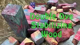 How to Double Dye Stabilize Wood