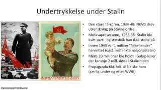 Mellomkrigstiden - 2/4 - Stalin