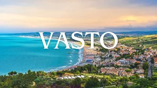Vasto Città  Chieti-Abruzzo Italy, Italia 🇮🇹 -  - Visita virtual a pie 4K 60FPS