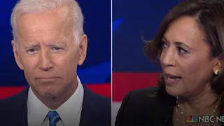 Kamala Harris Goes After Joe Biden on Race