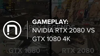 NVIDIA RTX 2080 vs GTX 1080 4K Gameplay Footage
