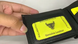 Genuine leather wallet for men
