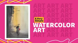 Watercolor Painting | How to paint Quiet Street