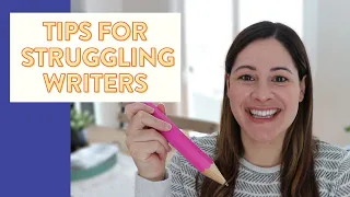 Tips for Struggling Writers in Kindergarten, First, and Second Grade! | Writing Tips for Students