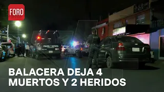 Balacera por posible ajuste de cuentas en Nezahualcóyotl deja múltiples muertos y heridos - Hora 21