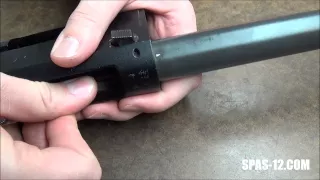 SPAS 12 Project, How To Install Combat Bolt Release