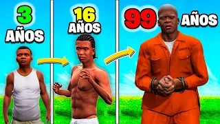 SOBREVIVÍ 99 AÑOS como FRANKLIN en GTA 5