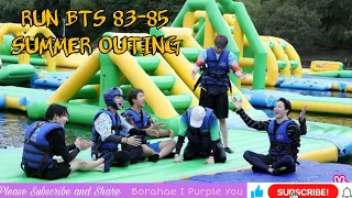 RUN BTS EP 83-85 FULL EPISODE | BTS SUMMER OUTING | RM, JIN, SUGA, J-HOPE, JIIMIN, V AND JUNGKOOK.💋💖