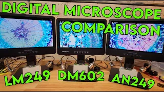 Andonstar AN249 vs Linkmicro LM249 vs TOMLOV DM602 - Digital Microscope Comparison Episode 2