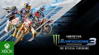 Monster Energy Supercross - The Official Videogame 3 | Announcement Trailer