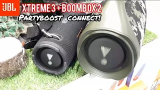 JBL Xtreme 3 + Boombox 2 Party Boost Connect | Bass Sound Test!😱💥