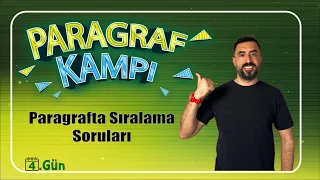 Paragrafta Sıralama Soruları / TAKTİKLERLE PARAGRAF KAMPI 2024 - 4.Gün (KPSS-TYT) / Deniz Hoca