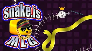 Snake.is Battle Worm - Gameplay - Funny Moments - MLG Epic Game 2