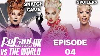 UK Vs The World S2 *EPISODE 04* Spoilers - RuPaul's Drag Race (TOP, BOTTOM & ELIMINATION)