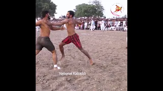 Adnan Butt And Faiz Ghona Vs Abdul Rehman Bijli Kabaddi Match At Sherokay Near Shaikhupura | #Shorts