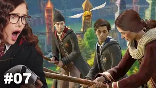 HOGWARTS LEGACY PART 7: 🎮  My First Flying Lesson 🧹