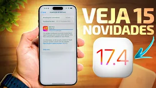 iOS 17.4 saiu! Veja 15 NOVIDADES da nova atualização!