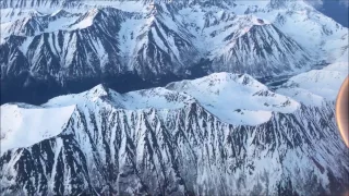 Beautiful Landing In Anchorage, AK - Seattle to Anchorage on Alaska 737-900