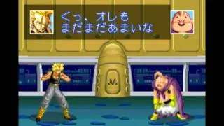 (SNES/Super Famicom) Dragon Ball Z Super Butouden 3 - Demonstration of all characters