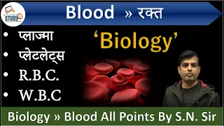 Science Static GK : Blood, Plasma, Platelets, R.B.C, W.B.C ||Human Blood Important Ques.|| Biology