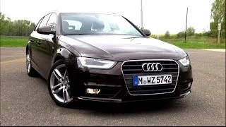 2014 Audi A4 Avant 2.0 TDI Ultra B8 S-Line Facelift 190 HP Test Drive