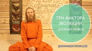 Три фактора эволюции:  духовный уровень