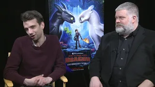 How to Train Your Dragon Trilogy Interviews with Jay Baruchel & Dean deBlois