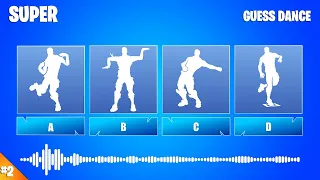 GUESS THE FORTNITE DANCE BY ITS MUSIC - Fortnite Challange - PART 2 | Super