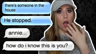 THE CREEPIEST TEXT EVER | annie96 is typing...