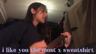 I like you the most X Sweatshirt - short cover by zai