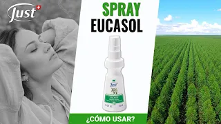 Eucasol Just Como usar Spray de Eucalipto #swissjust