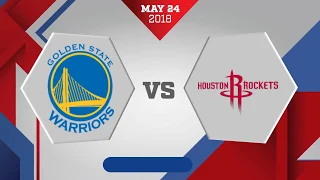 Golden State Warriors vs. Houston Rockets Game 5 WCF: May 25, 2018