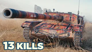 Semovente M43 Bassotto • 13 KILLS • WoT Gameplay