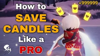 🤔HOW to Save 🕯️ CANDLES liek A Pero 😎 For Next Travelling Spirit | [ Sky: Children of the Light ]