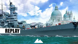 VENEZIA, Salve um Salve SAP Schaden! - World of Warships | [Replay] [Deutsch] [60fps]