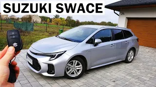 Suzuki SWACE - Toyota COROLLA 1.8 Hybrid Test PL muzyk jeździ