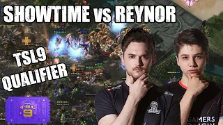 **GREAT** Reynor vs ShoWTimE - BO5 - ZvP - TSL9 EU Qualifier #2