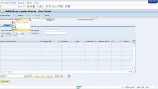 SAP. SALIDA DE MERCANCIAS. (APRENDE DE MANERA PRACTICA Y FÁCIL)