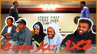 JOHNNY VS DANNY?! Cobra Kai 1x2 REACTION!! "Strike First"