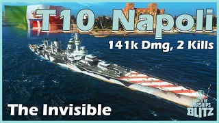 [T10 Napoli] The Invisible | Warships Blitz