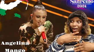 Sanremo 2024 - Angelina Mango canta "La noia"/ Reaction video
