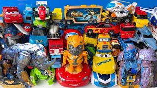 New TRANSFORMERS - Team MAXIMALS Assemble: BUMBLEBEE, OPTIMUS PRIMAL, HELICOPTER, TRUK, BUS Animated