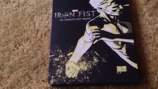 Iron Fist, The Complete First Season Blu-ray Steelbook Unboxing